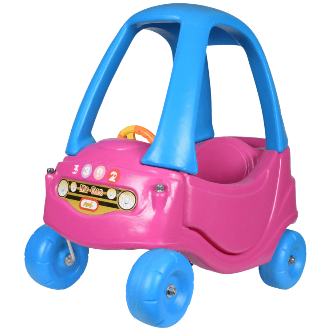 Plastic ride hot sale on car