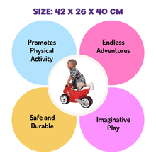 Load image into Gallery viewer, Plastic Ride On Bike - Brilla: One-Stop Solution for Preschool Resources