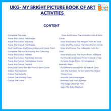 Load image into Gallery viewer, Preschool Books for UKG - My Bright Picture Book of Art Activities - Brilla: One-Stop Solution for Preschool Resources