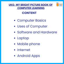 Load image into Gallery viewer, Preschool Books for UKG - My Bright Picture Book of Computer Learning. - Brilla: One-Stop Solution for Preschool Resources