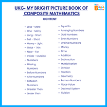 Load image into Gallery viewer, Preschool Books for UKG -My Bright Picture Book of Composite Mathematics. - Brilla: One-Stop Solution for Preschool Resources