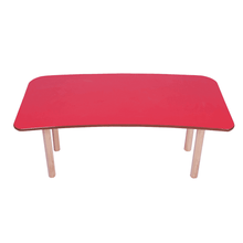 Load image into Gallery viewer, Brilla Wooden Classroom Table (6 Seater - Rectangle shape) for Preschools (RFQ) - Brilla: One-Stop Solution for Preschool Resources