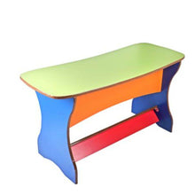 Load image into Gallery viewer, Desk and Bench – Brilla Premium Classroom Wooden Set (3 Seater) (RFQ) - Brilla: One-Stop Solution for Preschool Resources