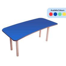 Load image into Gallery viewer, Preschool Table -Brilla Wooden Classroom Table (6 Seater - Moon shape) (RFQ) - Brilla: One-Stop Solution for Preschool Resources
