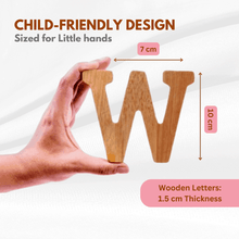 Load image into Gallery viewer, Wooden Jumbo English Alphabet Uppercase in Wooden Box (RFQ) - Brilla: One-Stop Solution for Preschool Resources