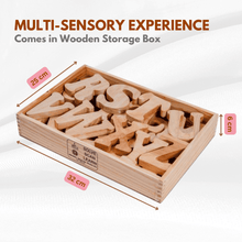 Load image into Gallery viewer, Wooden Jumbo English Alphabet Uppercase in Wooden Box (RFQ) - Brilla: One-Stop Solution for Preschool Resources