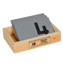 Load image into Gallery viewer, Montessori Sandpaper Numbers with training video (RFQ) - Brilla: One-Stop Solution for Preschool Resources