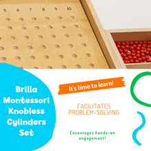 Load image into Gallery viewer, Montessori Multiplication Board: Scan and Learn for Preschools, Hands-On Math Learning Tool with Bead Box

