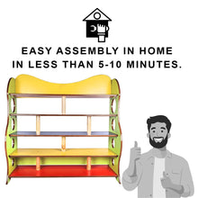 Load image into Gallery viewer, Classroom Rack - Brilla Wooden Classroom Rack for Preschools.