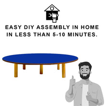 Load image into Gallery viewer, Montessori Activity Chowki – Wooden 8-10 Seater with Easy DIY Assembly