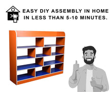 Load image into Gallery viewer, Montessori shelf - Brilla Wooden Montessori Large Rack for Preschools - Brilla: One-Stop Solution for Preschool Resources