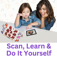Load image into Gallery viewer, Wooden Puzzle - Educational Learning Domestic Animals with Scan & Learn - Brilla: One-Stop Solution for Preschool Resources