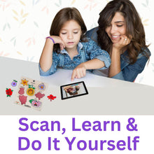 Load image into Gallery viewer, Wooden Puzzle - Educational Learning Flowers with Scan & Learn. - Brilla: One-Stop Solution for Preschool Resources