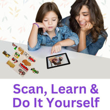 Load image into Gallery viewer, Wooden Puzzle - Educational Learning Transportation with Scan & Learn - Brilla: One-Stop Solution for Preschool Resources