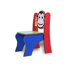 Load image into Gallery viewer, Brilla Wooden Kids Chairs - Durable & Fun Themed Kids Seating Solution