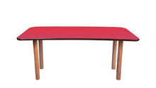 Load image into Gallery viewer, Preschool Table -Brilla Wooden Classroom Table (6 Seater - Moon shape) (RFQ) - Brilla: One-Stop Solution for Preschool Resources