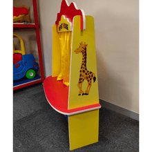 Load image into Gallery viewer, Montessori Materials Wooden Large Puppet House for Kids Playroom