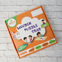 Load image into Gallery viewer, Wooden Puzzle - Educational Learning Indian National Symbols/Objects with Scan and Learn - Brilla: One-Stop Solution for Preschool Resources