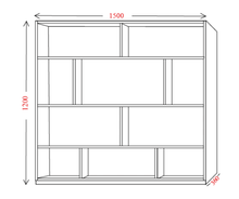 Load image into Gallery viewer, Montessori shelf - Brilla Wooden Montessori Large Rack for Preschools (RFQ) - Brilla: One-Stop Solution for Preschool Resources