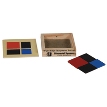 Load image into Gallery viewer, Montessori Binomial Square- Represents Whole Square Concept by Pieces (RFQ) - Brilla: One-Stop Solution for Preschool Resources