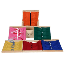 Load image into Gallery viewer, Montessori Materials - Durable Dressing Frames for Kids 4+ Learning