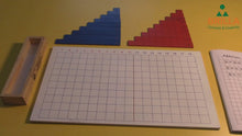 Load and play video in Gallery viewer, Montessori Addition Strip Board (RFQ)