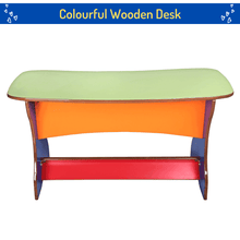 Load image into Gallery viewer, Desk and Bench – Brilla Premium Classroom Wooden Set (3 Seater) (RFQ) - Brilla: One-Stop Solution for Preschool Resources