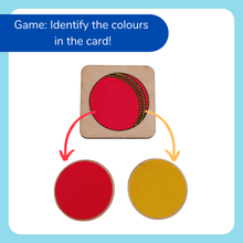 Load image into Gallery viewer, Montessori Materials - Wooden Colour Matching Game for Kids Fun