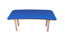 Load image into Gallery viewer, Preschool Table -Brilla Wooden Classroom Table (6 Seater - Moon shape) (RFQ) - Brilla: One-Stop Solution for Preschool Resources