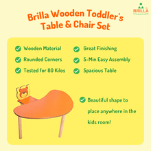 Load image into Gallery viewer, Brilla Wooden Table & Chair Set for Kids (RFQ) - Brilla: One-Stop Solution for Preschool Resources