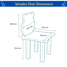 Load image into Gallery viewer, Brilla Wooden Table & Chair Set for Kids (RFQ) - Brilla: One-Stop Solution for Preschool Resources