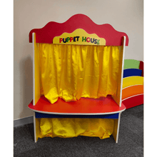 Load image into Gallery viewer, Montessori Materials Wooden Large Puppet House for Kids Playroom