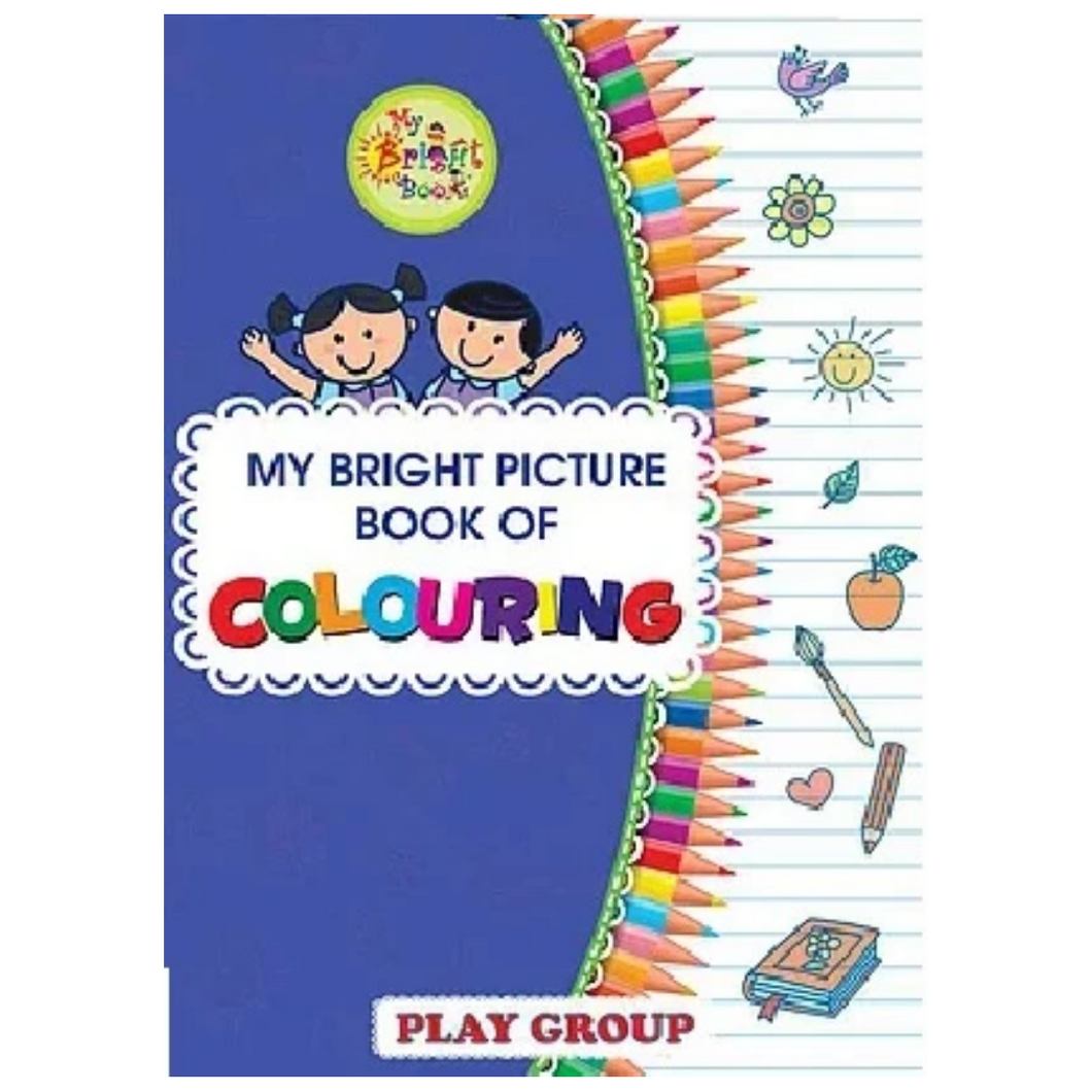 MY BRIGHT PICTURE BOOK OF COLORING- Playgroup