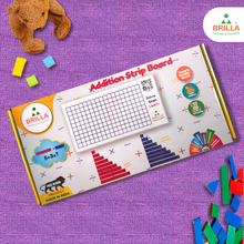 Load image into Gallery viewer, Addition Wooden Strip Board for kids Best Montessori Material In Bangalore Best Montessori Materials for Children
