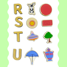 Load image into Gallery viewer, Montessori Materials - Wooden Alphabet Cards (72 pcs) Learning Toy