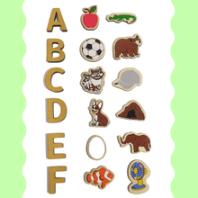 Load image into Gallery viewer, Montessori Materials - Wooden Alphabet Cards (72 pcs) Learning Toy