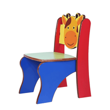 Load image into Gallery viewer, Brilla Wooden Kids Chairs, Durable and Comfortable with Backrest, Perfect for 2 to 6 Years, Study, Play, Dining, Preschool Classrooms, Small Wood Chairs for Kids, Single Seater Table Chair Set for Home (RFQ) - Brilla: One-Stop Solution for Preschool Resources