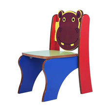 Load image into Gallery viewer, Brilla Wooden Kids Chairs, Durable and Comfortable with Backrest, Perfect for 2 to 6 Years, Study, Play, Dining, Preschool Classrooms, Small Wood Chairs for Kids, Single Seater Table Chair Set for Home (RFQ) - Brilla: One-Stop Solution for Preschool Resources