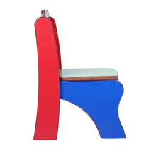 Load image into Gallery viewer, Brilla Wooden Kids Chairs, Durable and Comfortable with Backrest, Perfect for 2 to 6 Years, Study, Play, Dining, Preschool Classrooms, Small Wood Chairs for Kids, Single Seater Table Chair Set for Home (RFQ) - Brilla: One-Stop Solution for Preschool Resources
