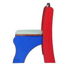 Load image into Gallery viewer, Brilla Wooden Kids Chairs, Durable and Comfortable with Backrest, Perfect for 2 to 6 Years, Study, Play, Dining, Preschool Classrooms, Small Wood Chairs for Kids, Single Seater Table Chair Set for Home (RFQ) - Brilla: One-Stop Solution for Preschool Resources