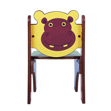 Load image into Gallery viewer, Brilla Wooden Kid&#39;s Chair for Preschools (Premium Animal Theme Designs)
