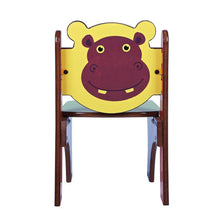 Load image into Gallery viewer, Brilla Wooden Kids Chairs, Durable and Comfortable with Backrest, Perfect for 2 to 6 Years, Study, Play, Dining, Preschool Classrooms, Small Wood Chairs for Kids, Single Seater Table Chair Set for Home (RFQ) - Brilla: One-Stop Solution for Preschool Resources