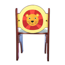 Load image into Gallery viewer, Brilla Wooden Kids Chairs, Durable and Comfortable with Backrest, Perfect for 2 to 6 Years, Study, Play, Dining, Preschool Classrooms, Small Wood Chairs for Kids, Single Seater Table Chair Set for Home (RFQ) - Brilla: One-Stop Solution for Preschool Resources