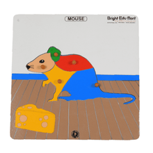 Load image into Gallery viewer, Brilla Wooden Educational Pick & Fix Jigsaw Puzzle for kids House and Mouse (Set of 2) with Scan & Learn - Brilla: One-Stop Solution for Preschool Resources