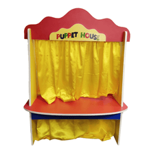 Load image into Gallery viewer, Montessori Materials Wooden Large Puppet House for Kids Playroom