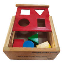 Load image into Gallery viewer, Montessori materials - Wooden Shape Sorting Puzzle for Kids Play