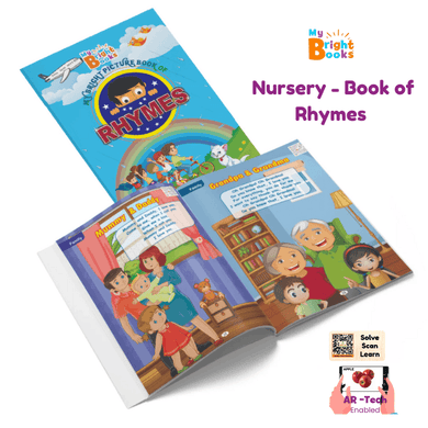 Preschool Books for Nursery - Bright Picture Book of Rhymes - Brilla: One-Stop Solution for Preschool Resources