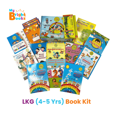 Preschool Books for LKG Level Complete Smart Book Kit (For 4 to 5 yrs)