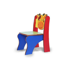 Load image into Gallery viewer, Brilla Wooden Kids Chairs - Durable &amp; Fun Themed Kids Seating Solution
