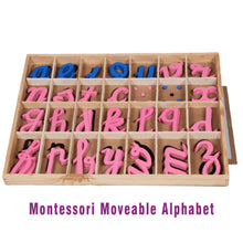 Load image into Gallery viewer, Montessori Material - Movable Alphabet for Early Language Learning
